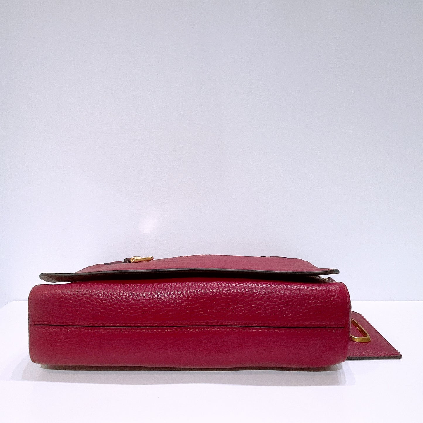 Marc Jacobs Merlot Leather Gotham Shoulder Bag