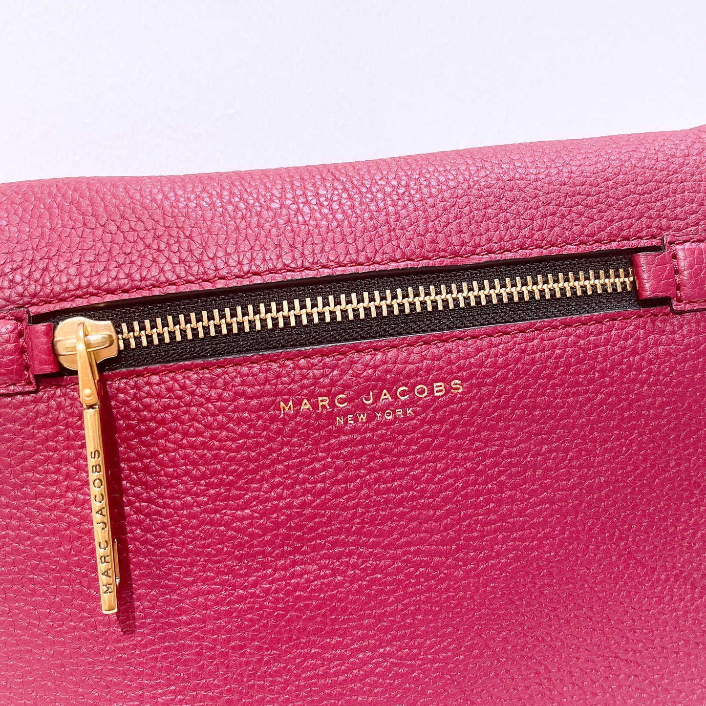 Marc Jacobs Merlot Leather Gotham Shoulder Bag