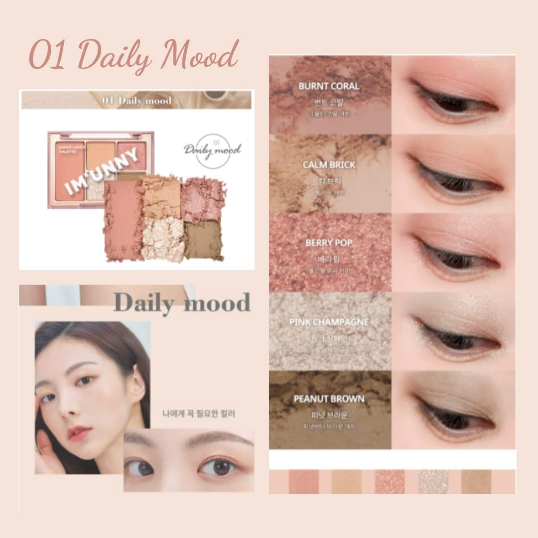 IM UNNY Mood Player Palette 01 Daily Mood