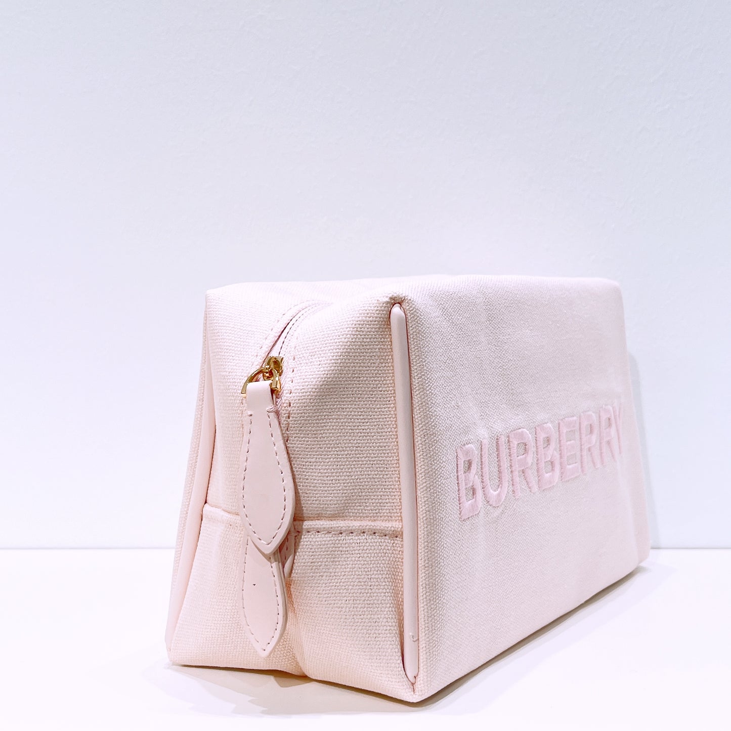 Burberry Beauty Embroidery Pink Makeup Pouch