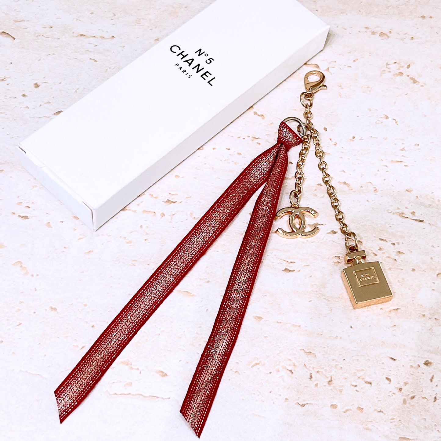 Chanel No5 Holiday 2023 Limited Bag Charm/keychain