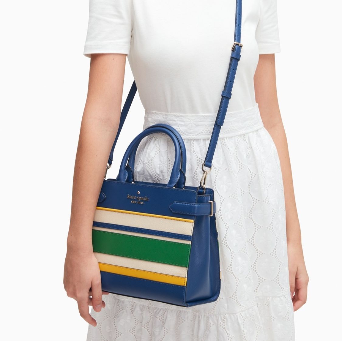 Kate Spade Cameron Staci Medium Satchel Crossbody