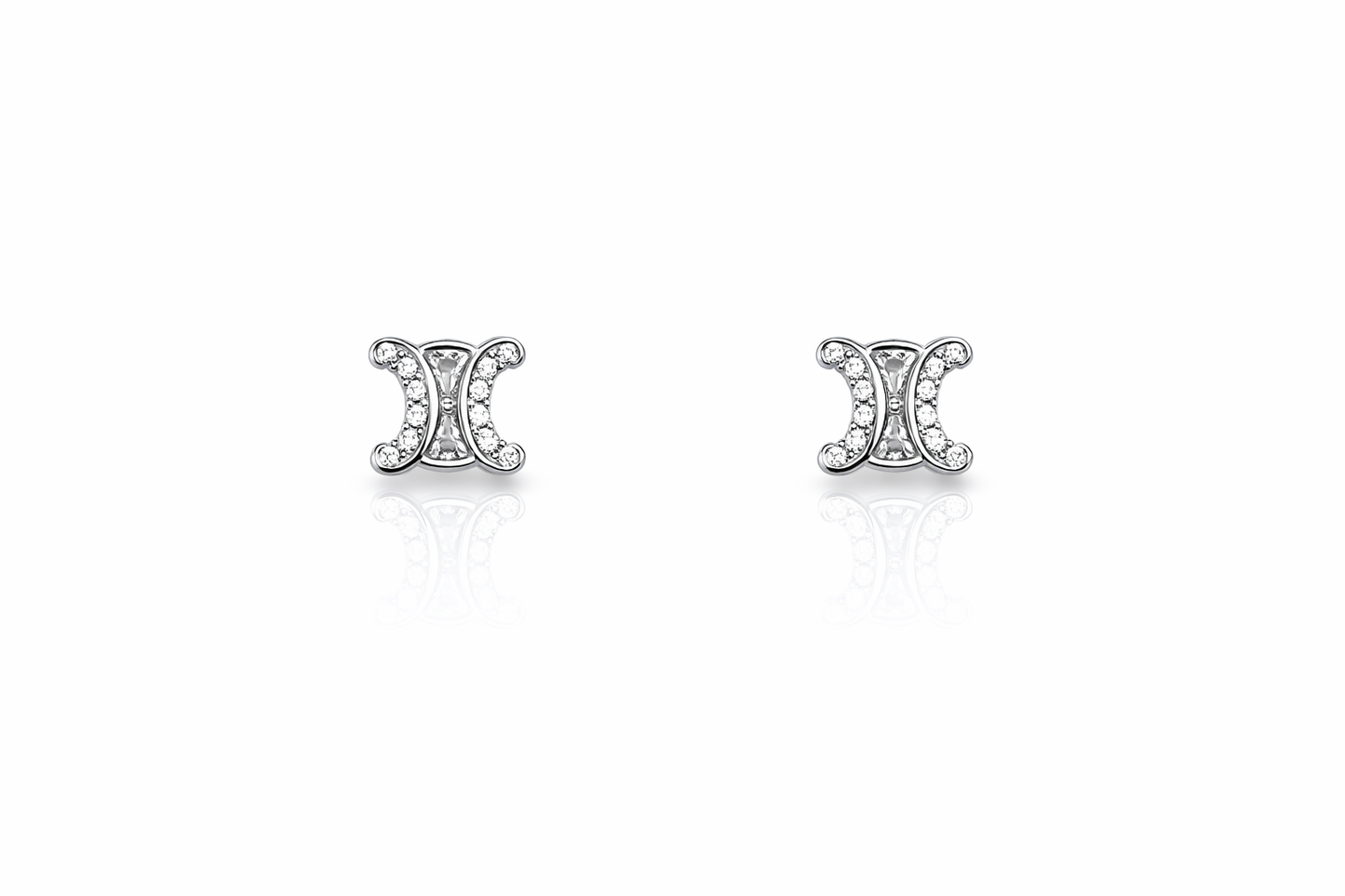 Triomphe Rhinestone Studs