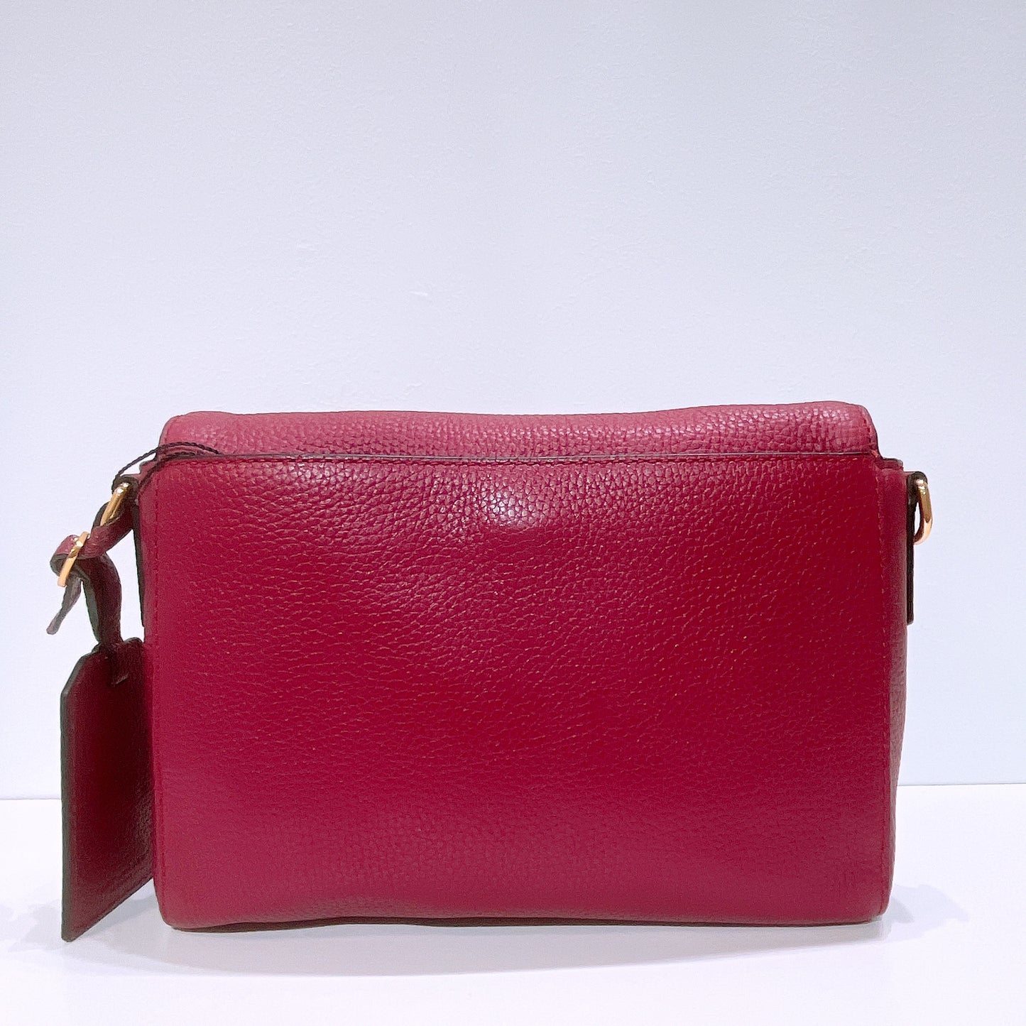 Marc Jacobs Merlot Leather Gotham Shoulder Bag