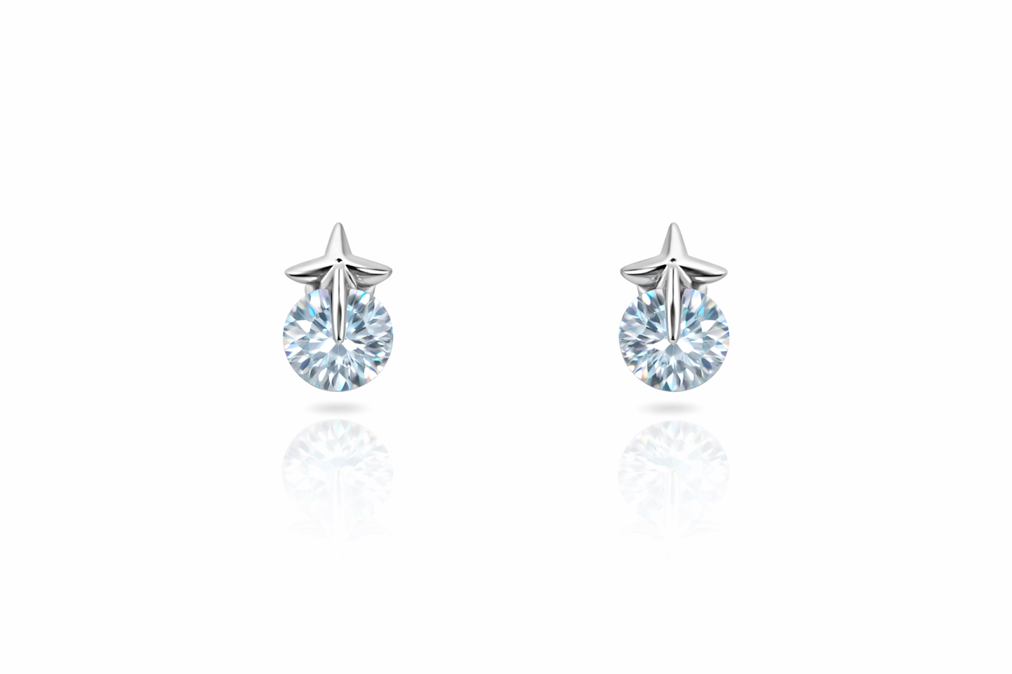 Star Drop Earrings