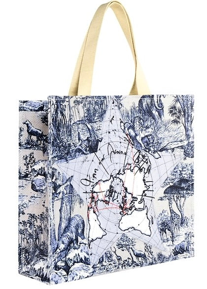Dior Around The World Limited Edition Tote Bag