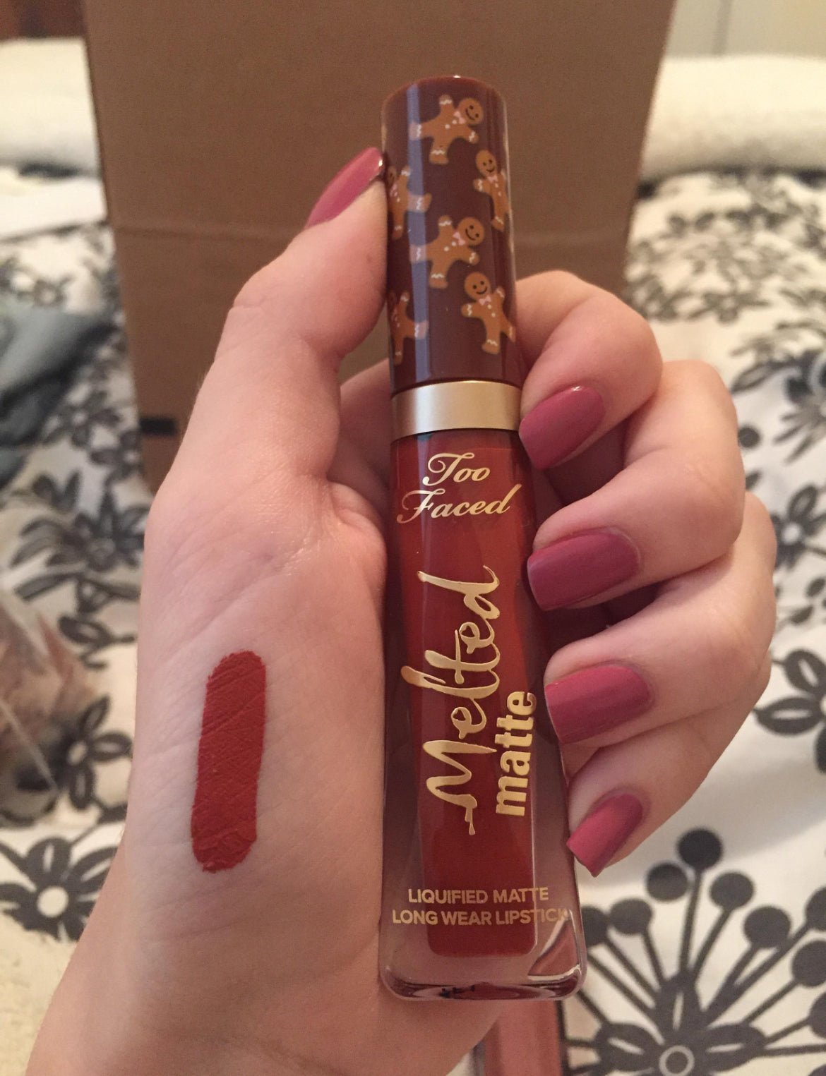 Too Faced Melted Matte Limited Gingerbread Scented Liquified 7ml