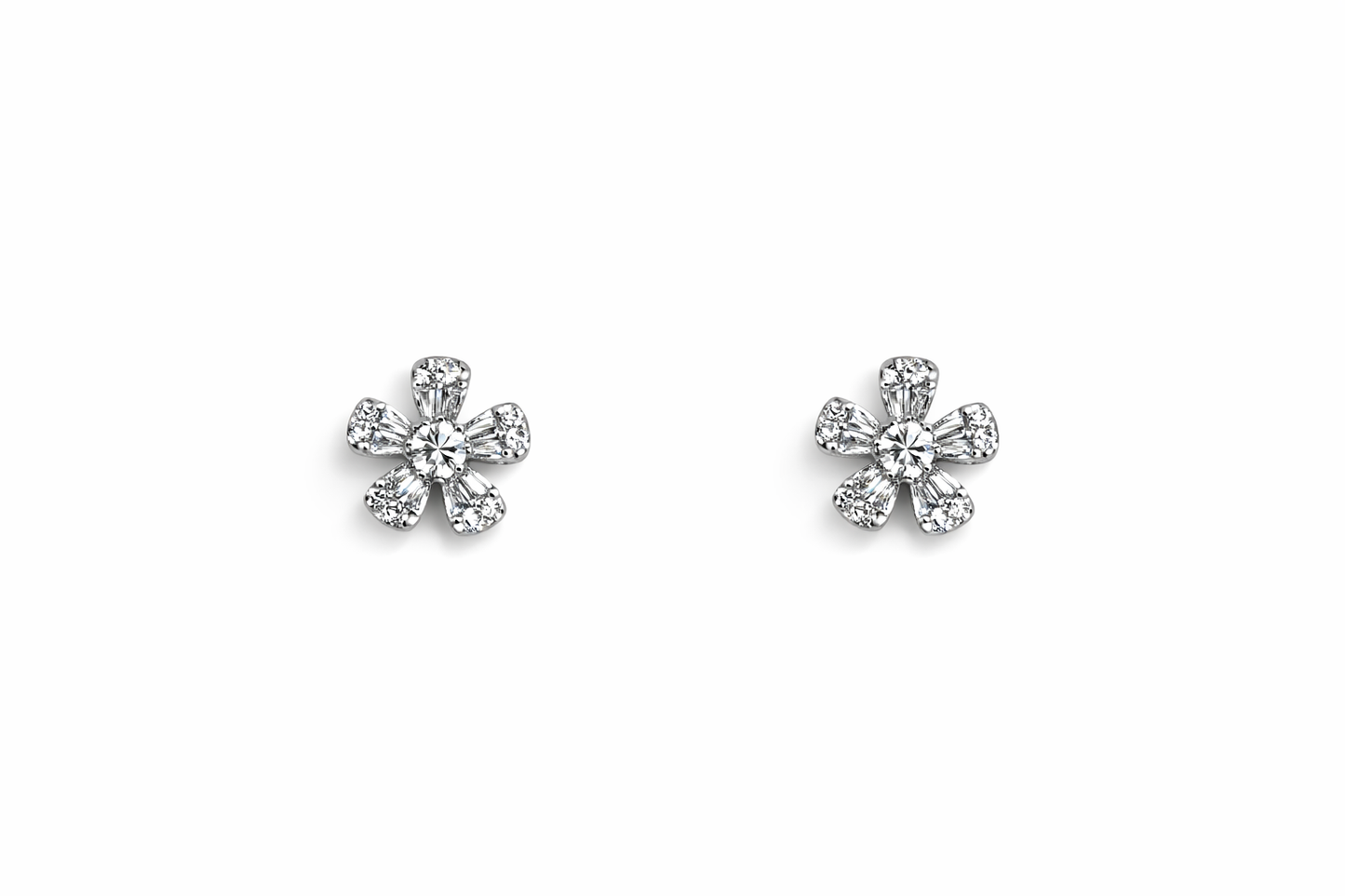 Flower Stud Earrings