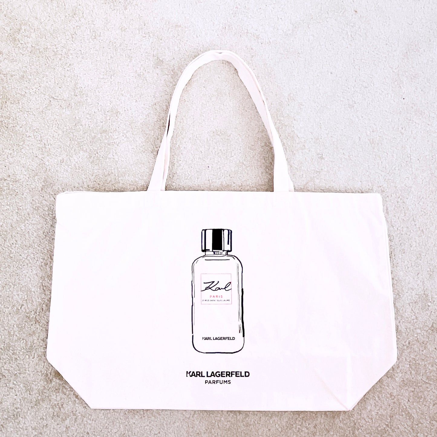 Karllagerfeld Parfum Canvas Tote