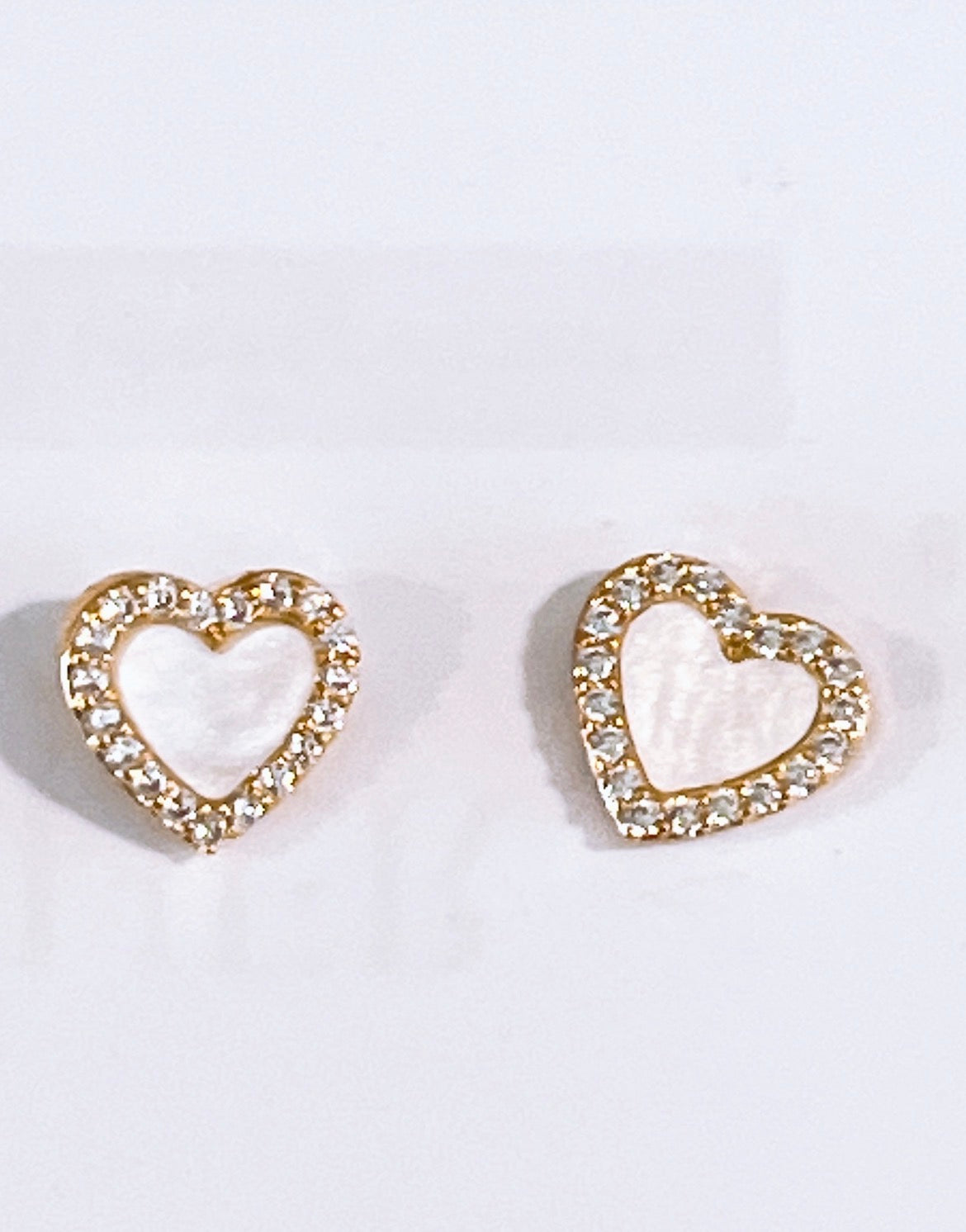 Mini Heart Stud Earrings