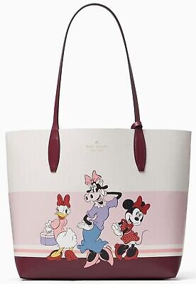 Kate Spade Disney Minnie Clarabelle Daisy Tote Bag