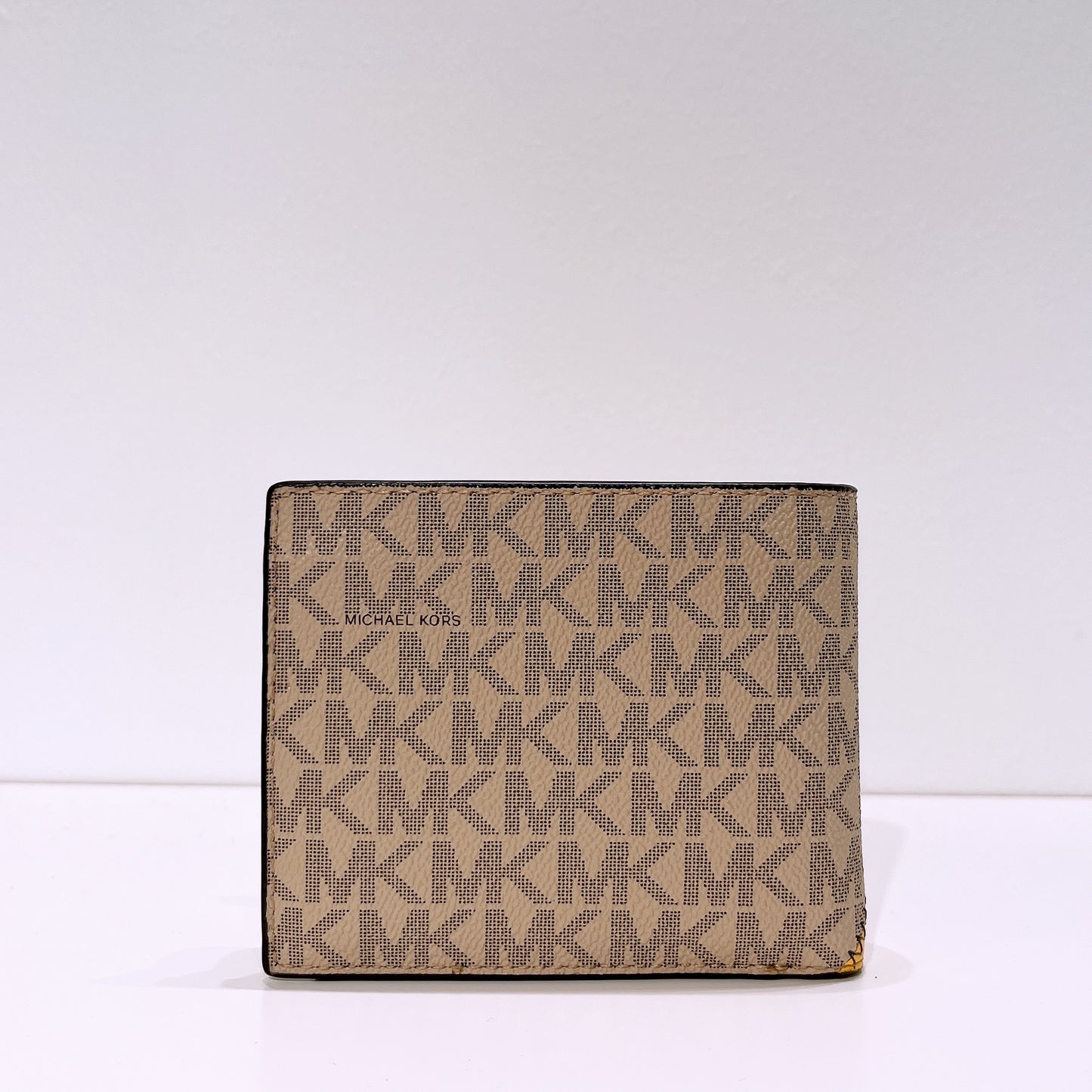 Michael Kors Cooper Striped Logo Billfold Wallet With Coin Pouch