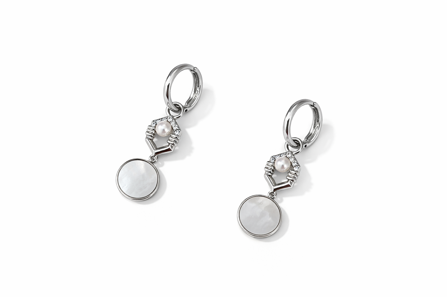 Mother of Pearl Drop Earring