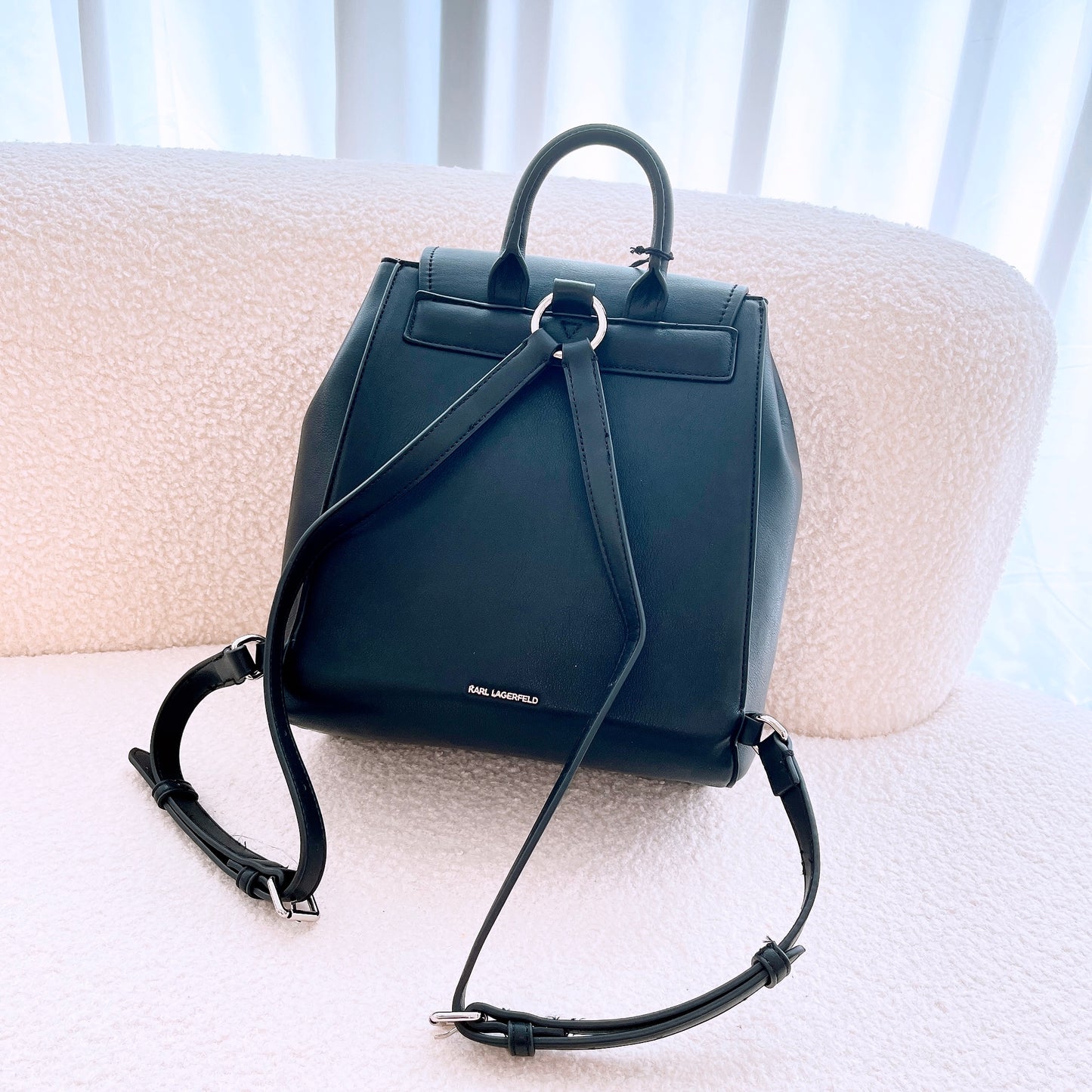 Karl Lagerfeld
Ikon Pin leather backpack