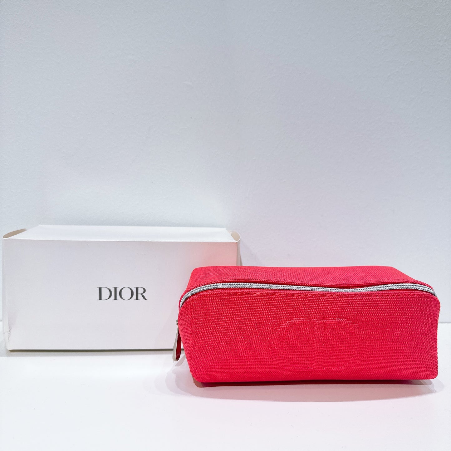 Dior small pouch cosmetic bag CD logo pencil case