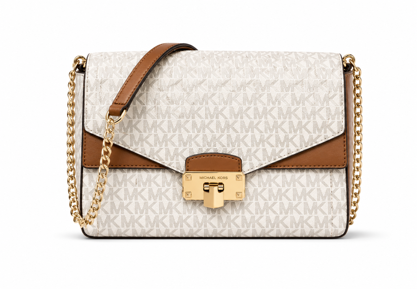 Michael Kors Kinsley Medium Flap Signature