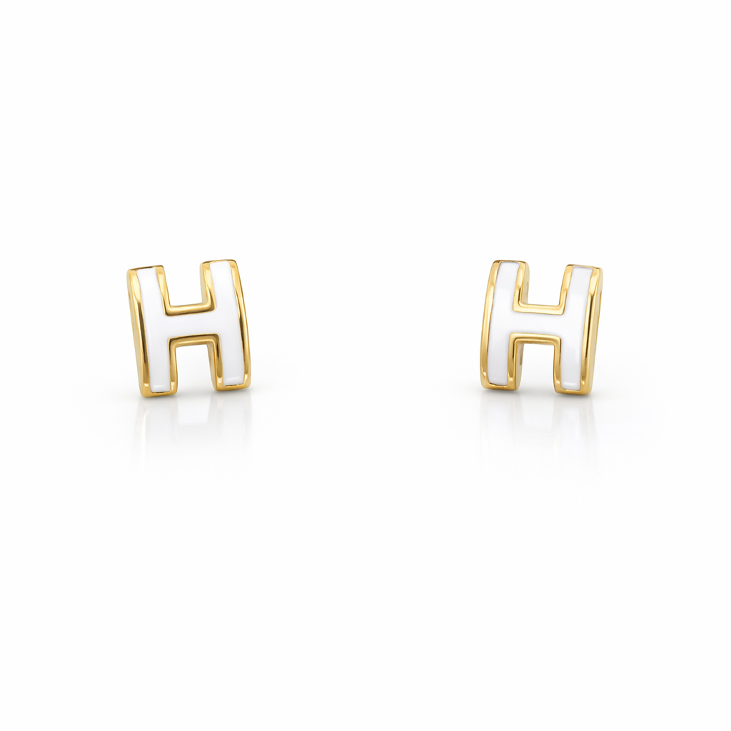 Mini Pop H Earring