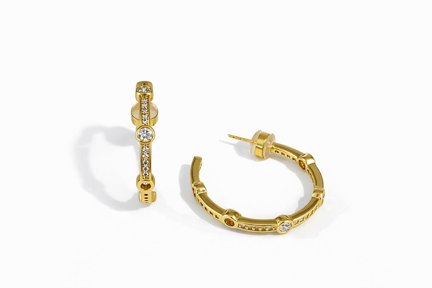 Huggie Gold earrings