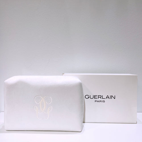Guerlain Velvet White Cosmetic Bag