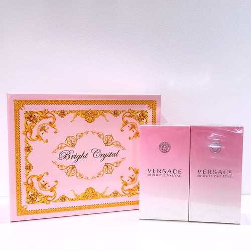 Versace Bright Crystal Shower Gel + Body Lotion Set