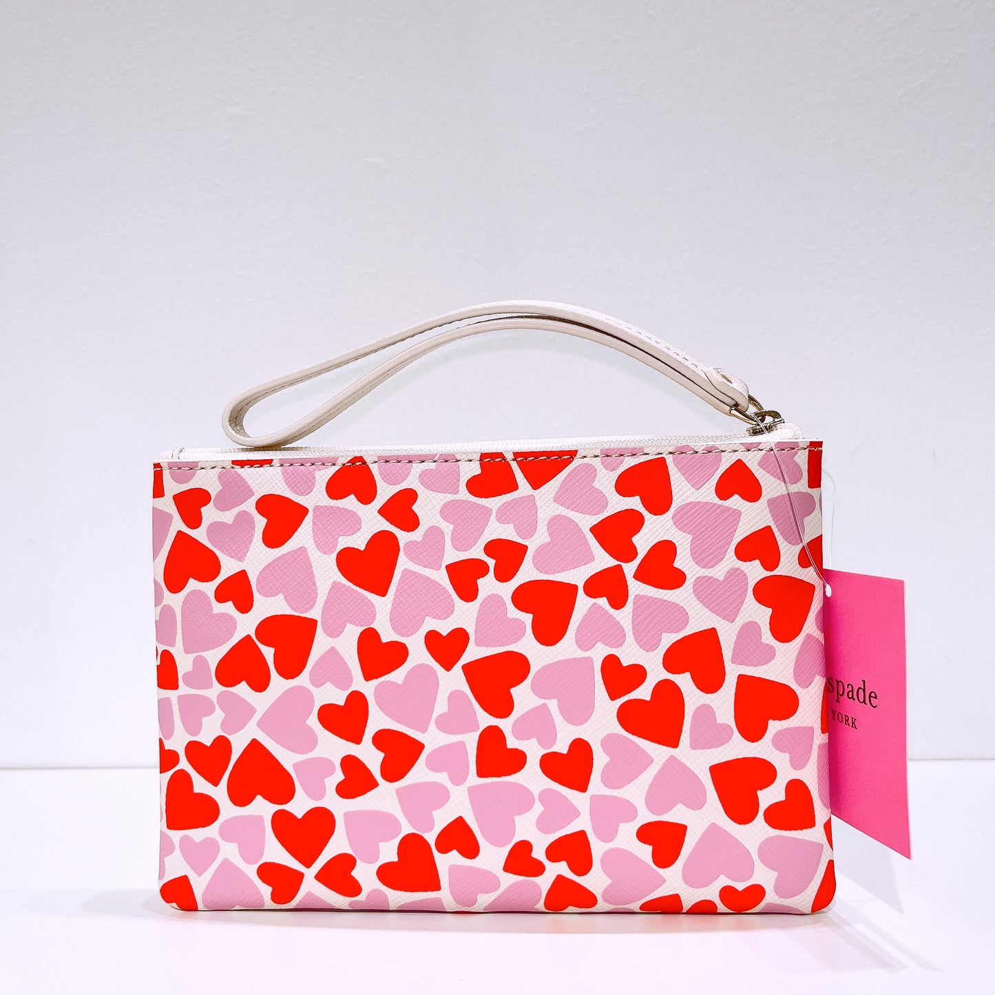Kate Spade Heart Shape Large Pouch Wristlet
