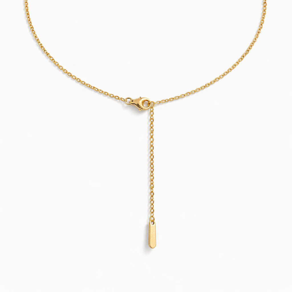 Y-shaped pendant Necklace