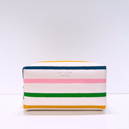 Kate Spade Multi Color Striped Clutch