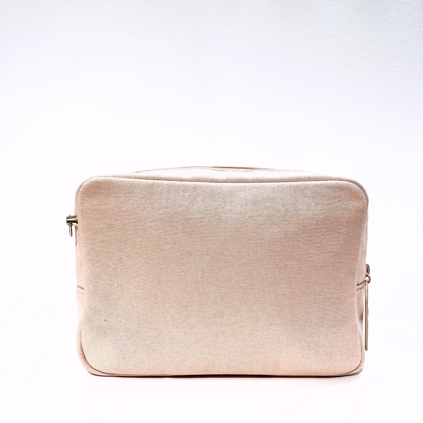 Valentino Beaute Light Pink Large Pouch With Chain
