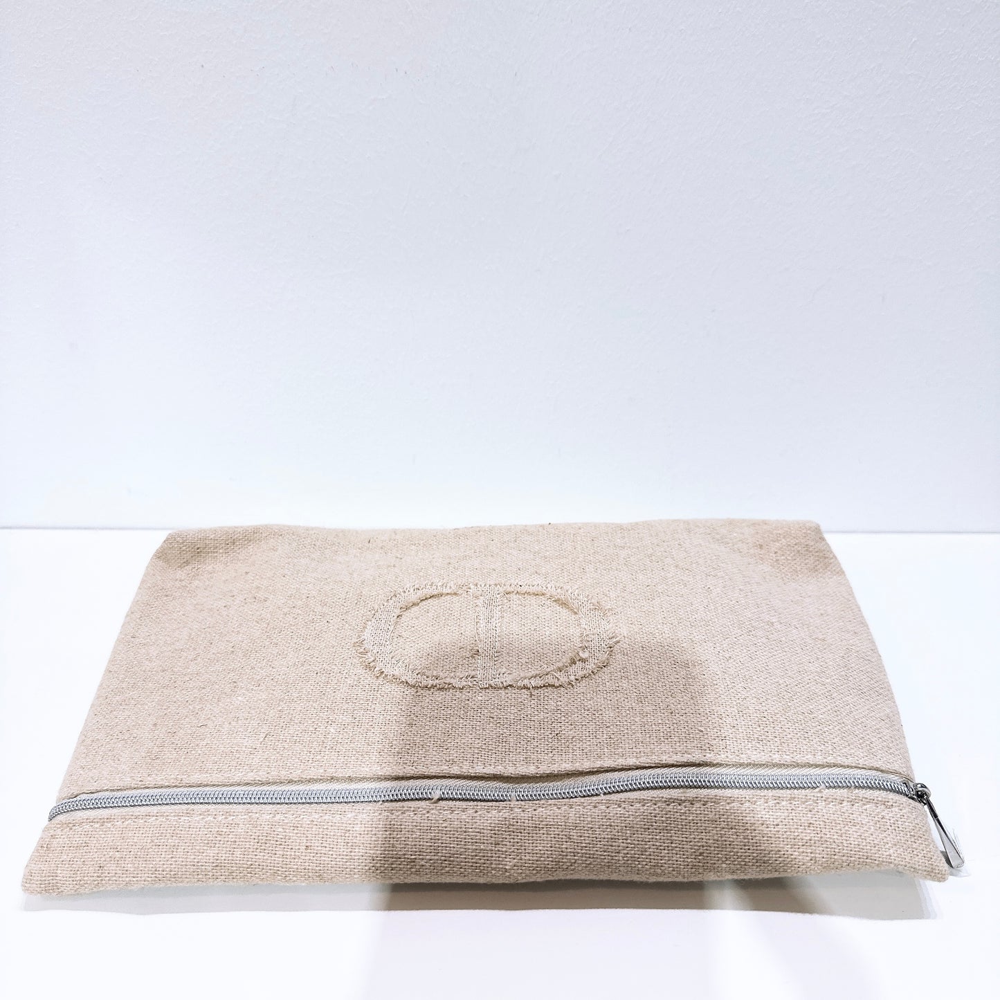 Dior Beauty Simple Linen Large Size Cosmetic Bag, Travel Storage Bag