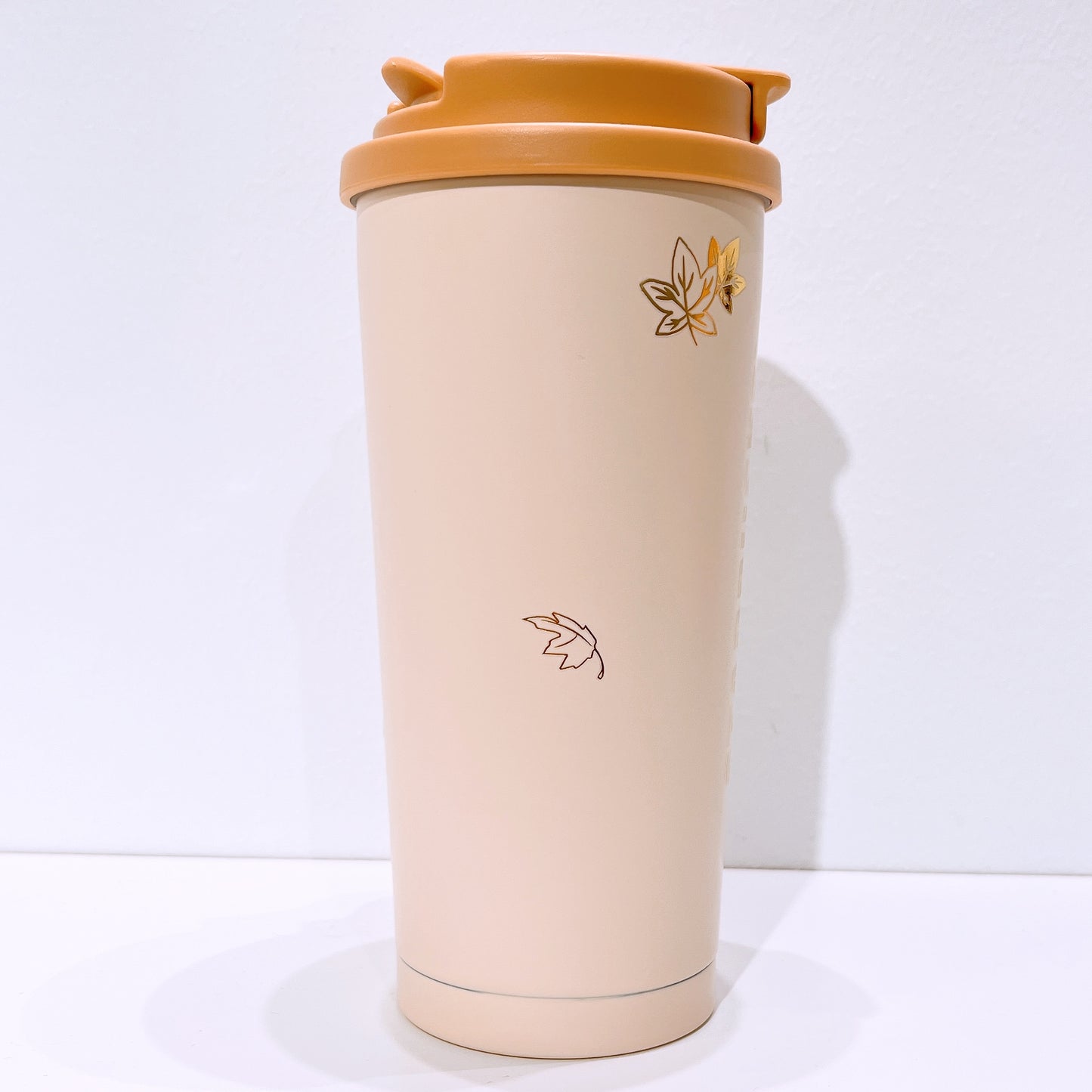 Starbucks Autumn Milk Tea 16oz SS Double Drink Tumbler With Keychain
