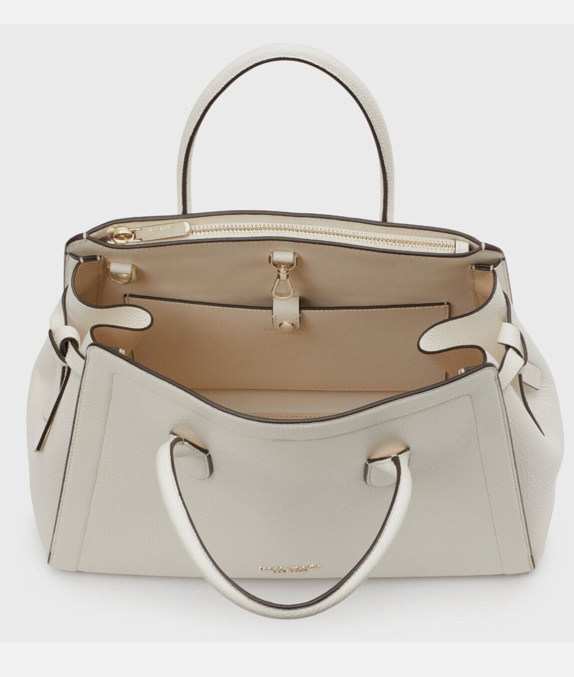 Kate Spade Knott XL Satchel Off White