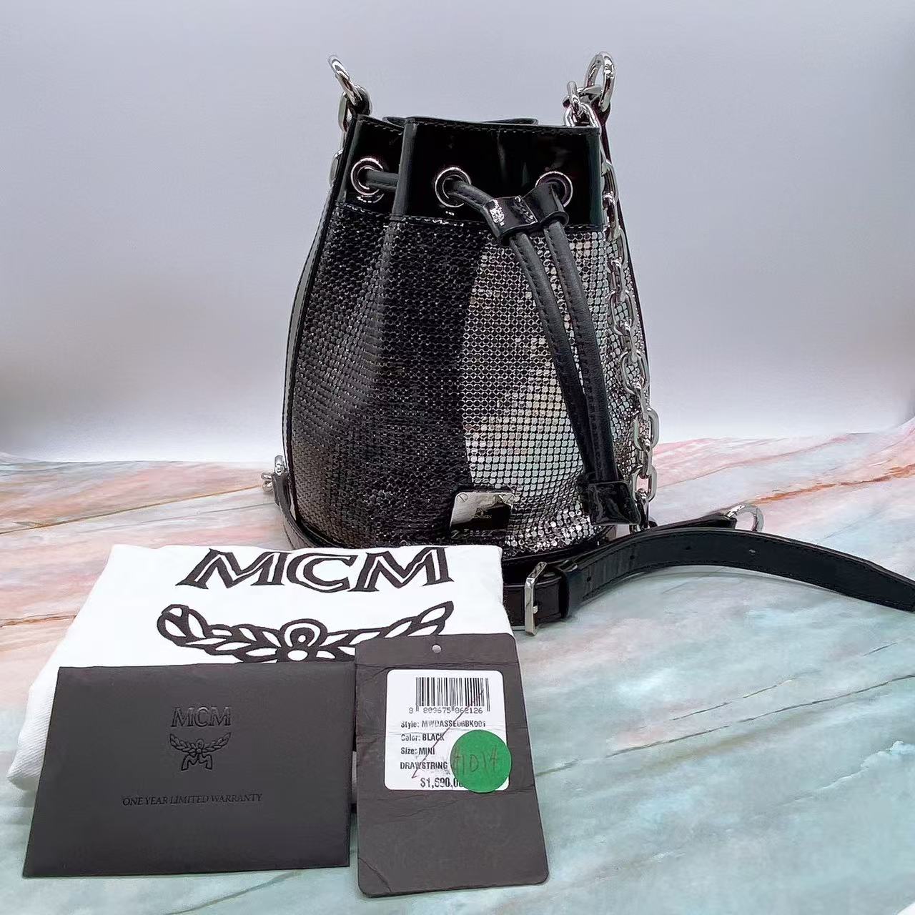 (Preorder) Limited Edition MCM MUNCHEN Small Bucket bag