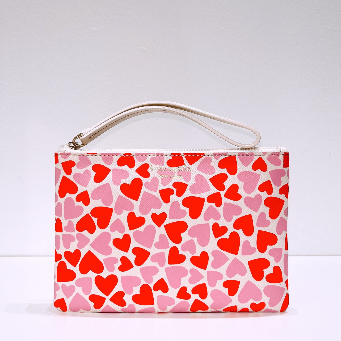 Kate Spade Heart Shape Large Pouch Wristlet