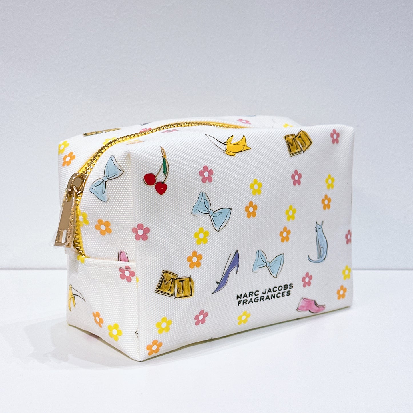 Marc Jacobs printed cosmetic bag