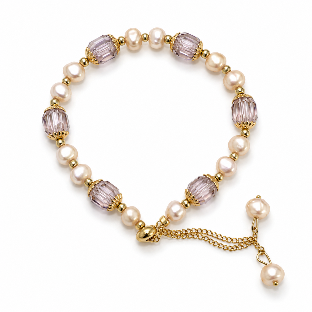 Blush Pearl Elegance Bracelet