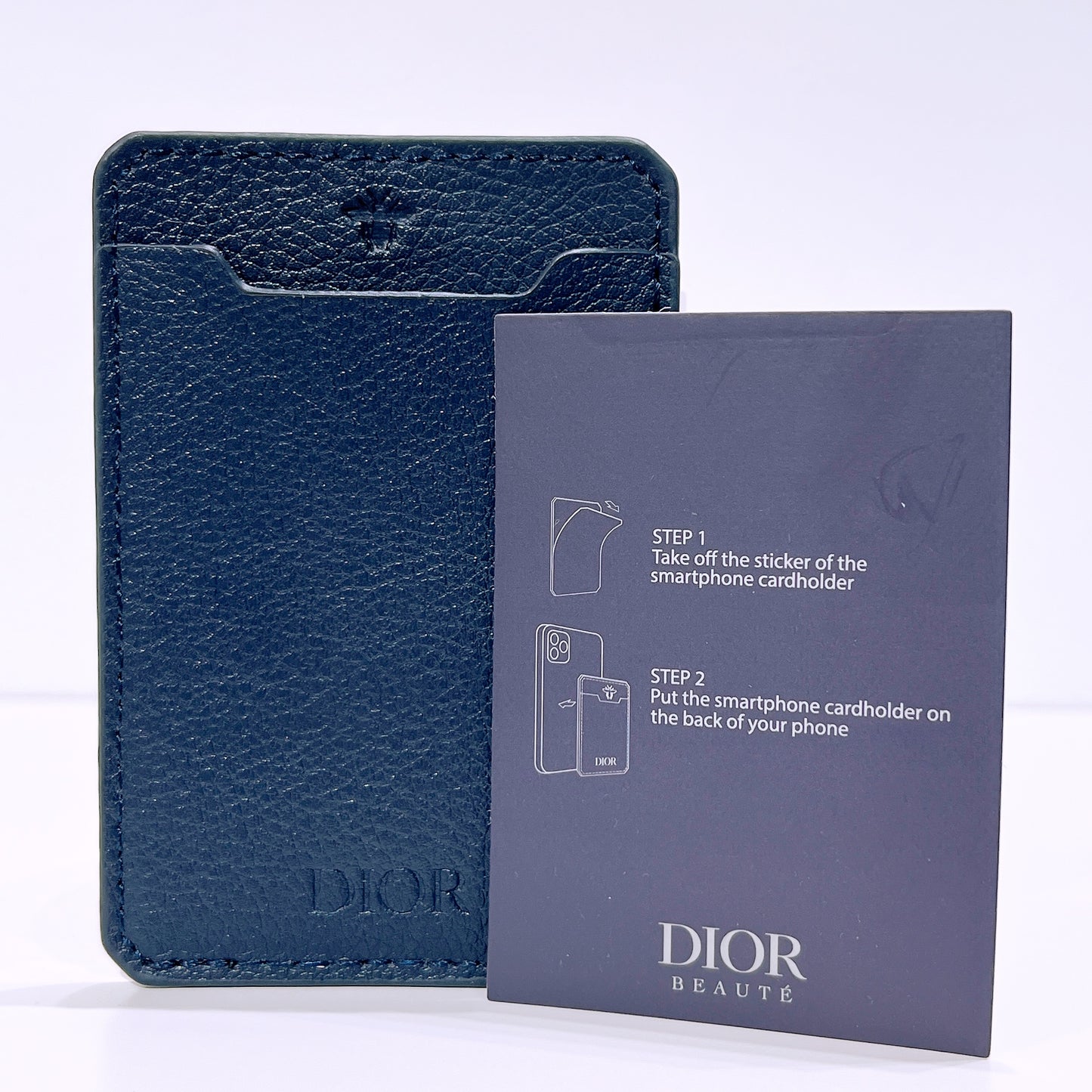 Dior Smartphone Card Holder Navy