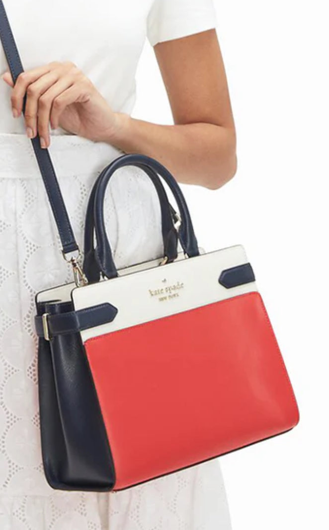 Kate Spade Staci Color block Satchel