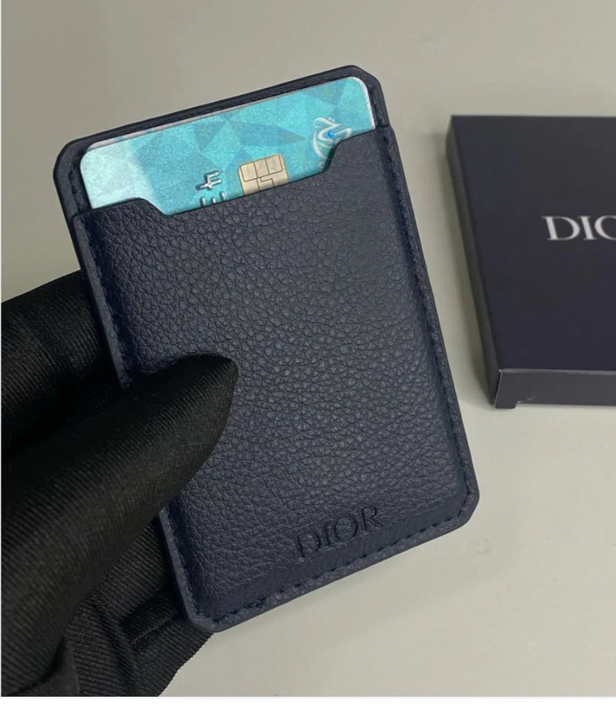 Dior Smartphone Card Holder Navy