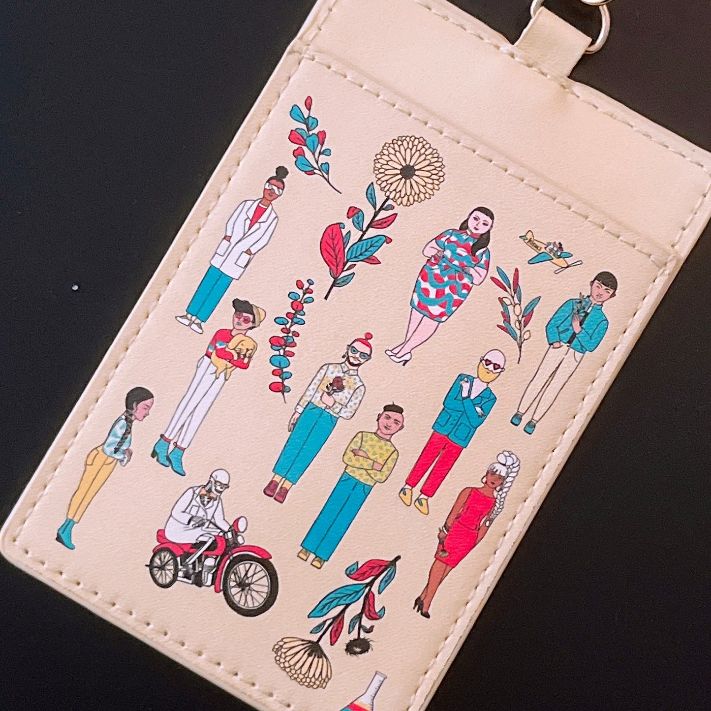 Kiehl’s Thin Card Holder With Wrist Strap