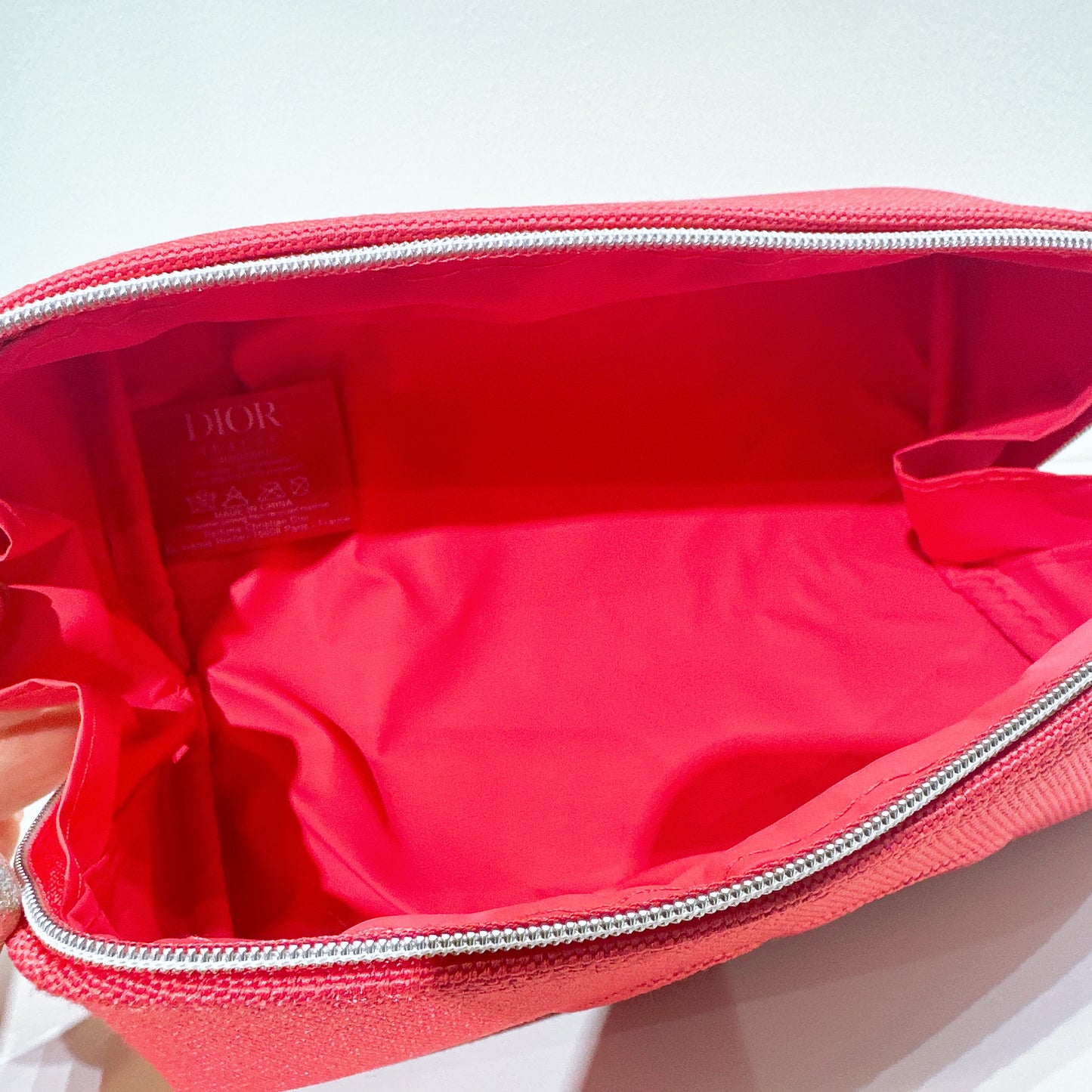 Dior small pouch cosmetic bag CD logo pencil case