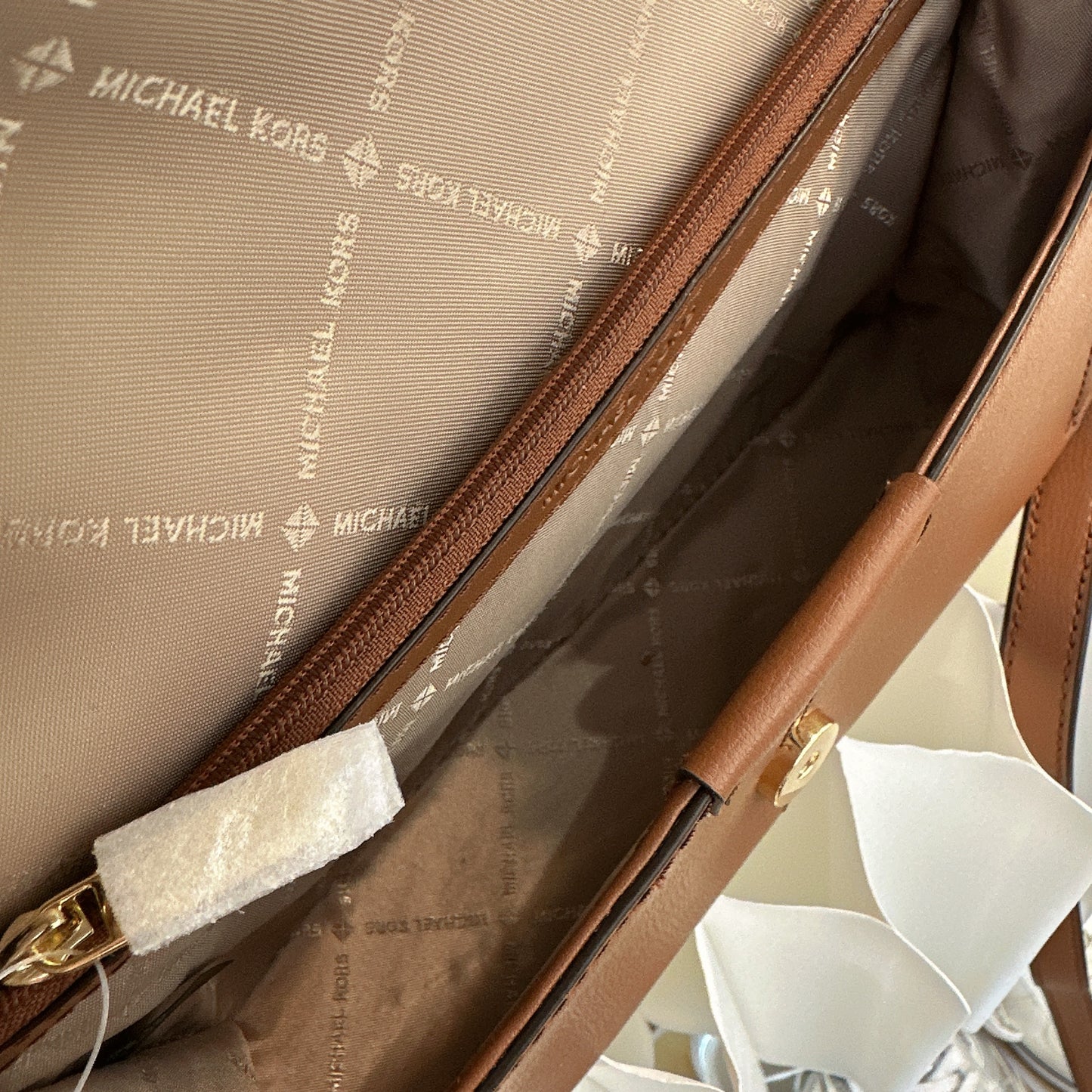 Michael Kors Sonia Medium Leather Shoulder Bag