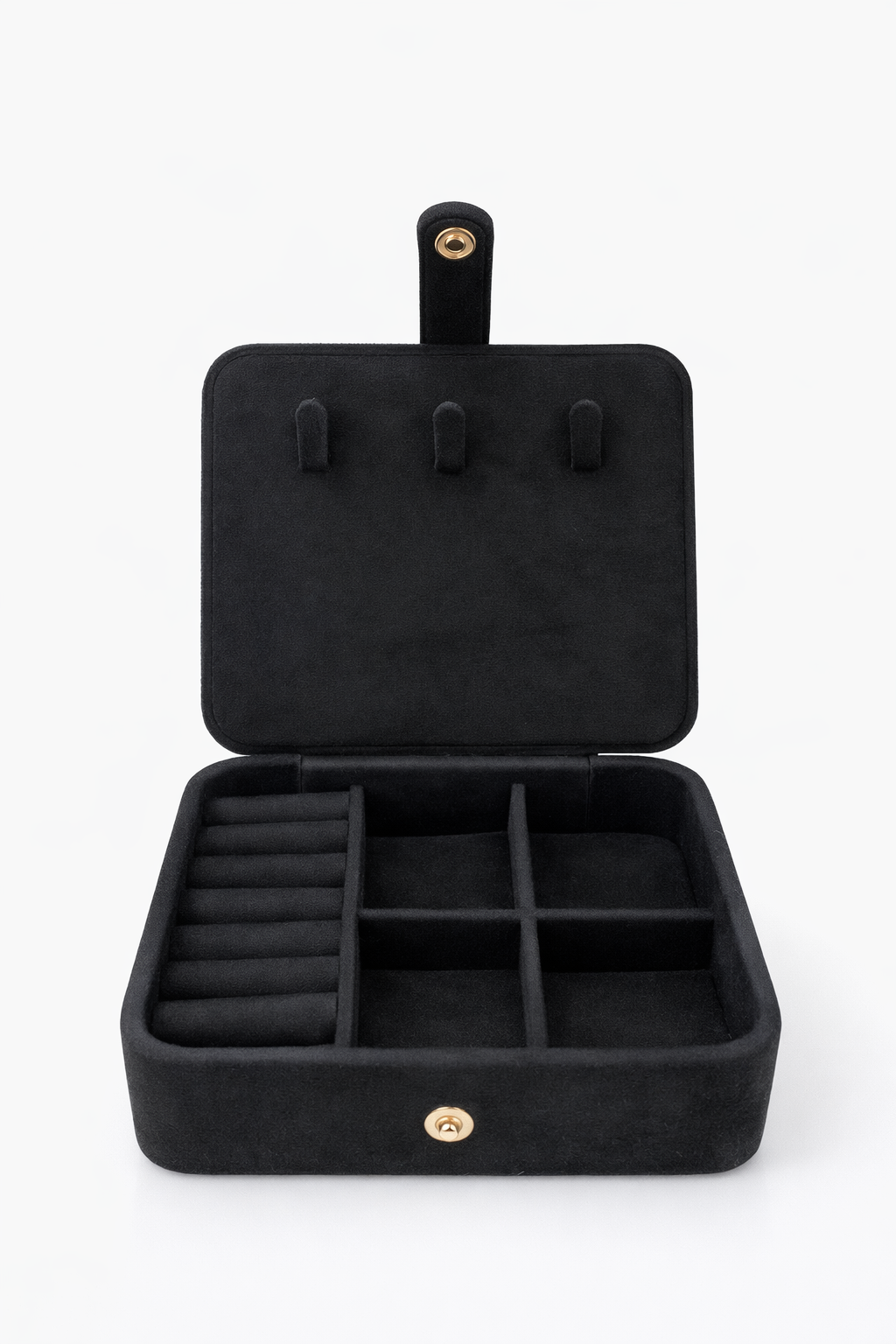 Skin Ceuticals Black velvet mini jewellery box