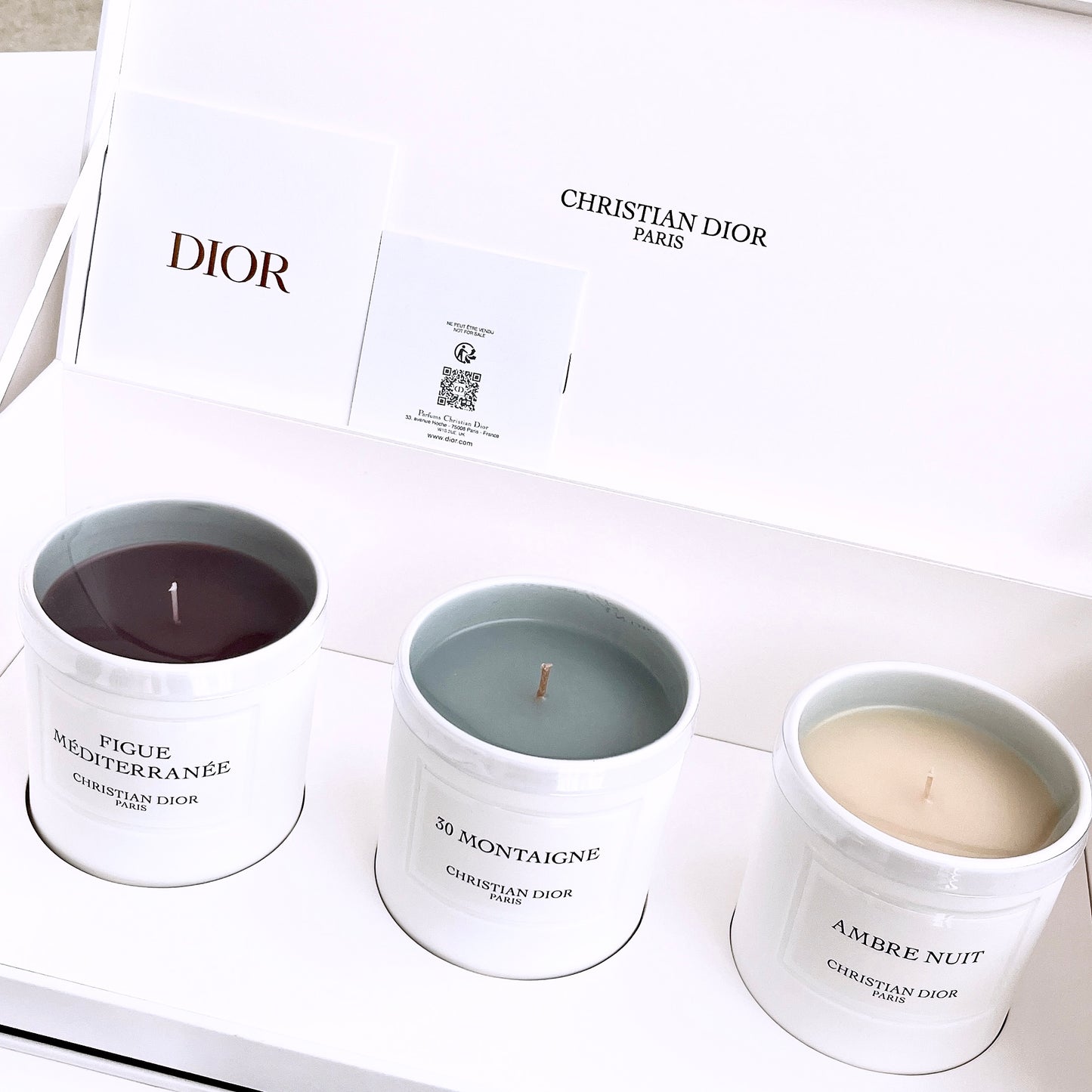 Dior Scented Candle Discovery Set