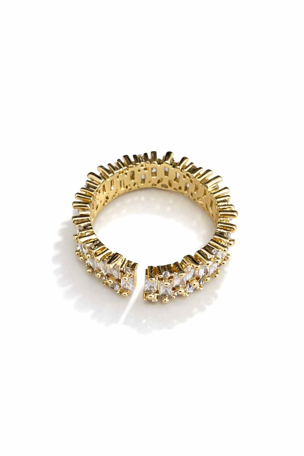 BaubleBar Mini Alidia Cubic Zirconia Ring