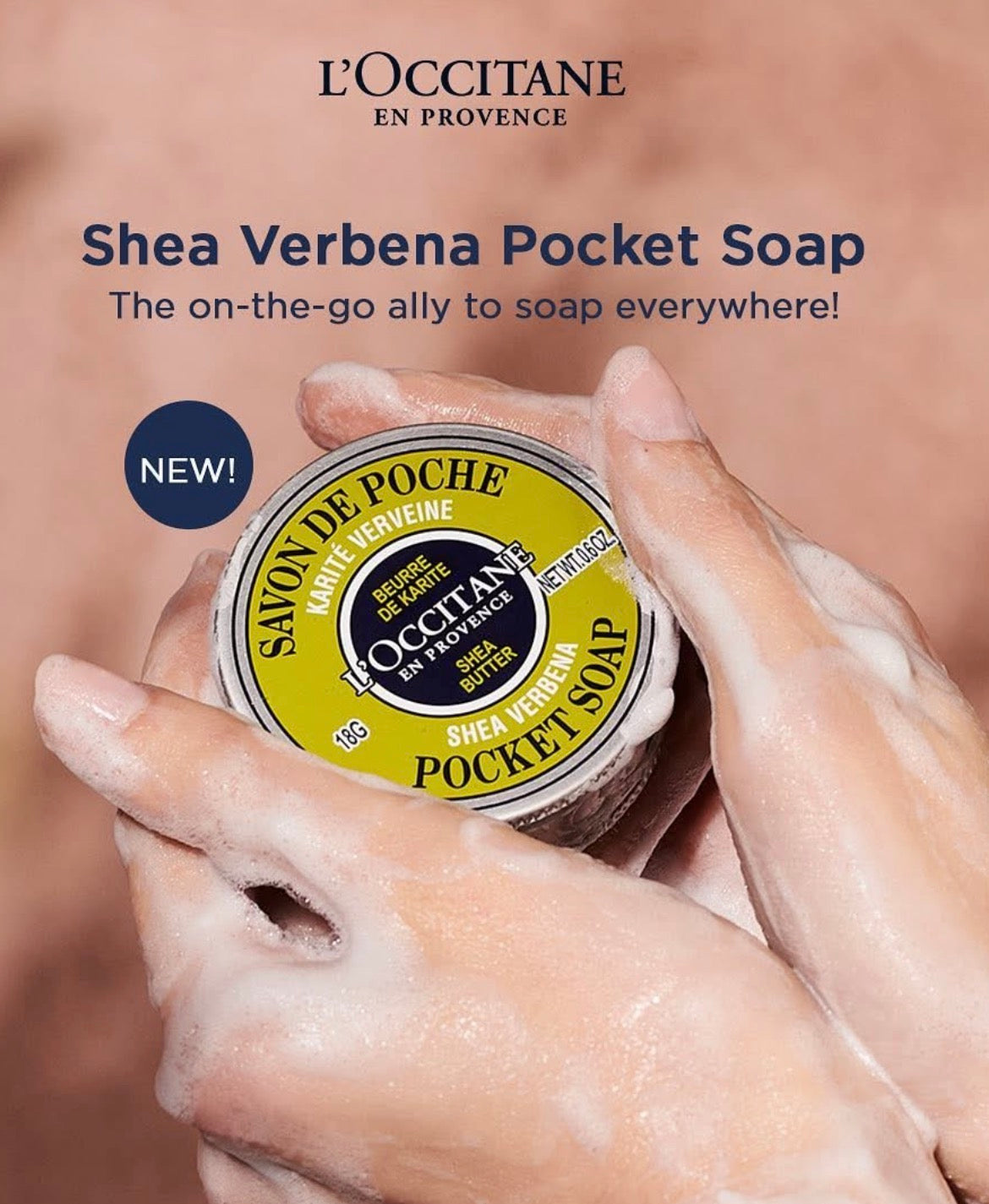 L’Occitane Shea Verbena Pocket Soap
-18g