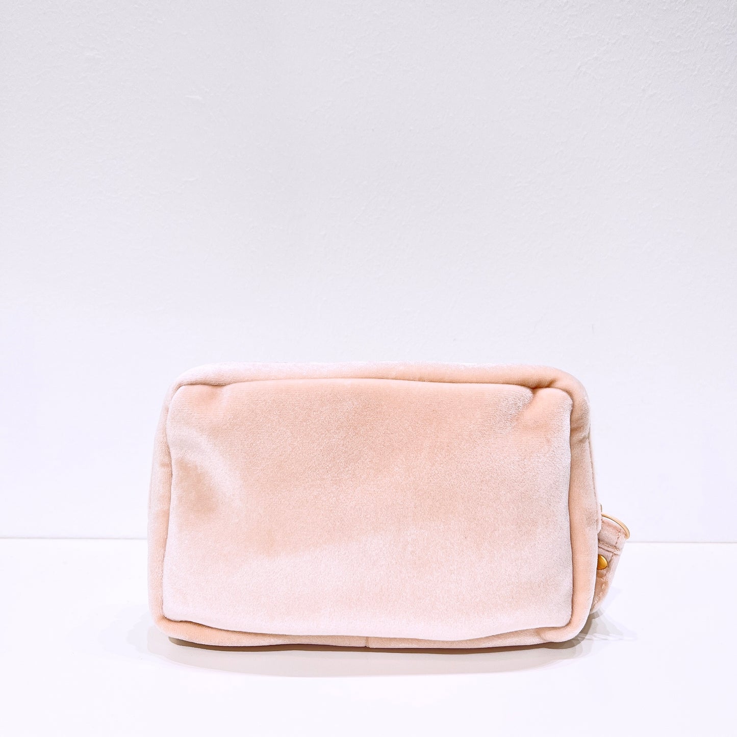 Valentino Velvet Pink Cosmetic Bag