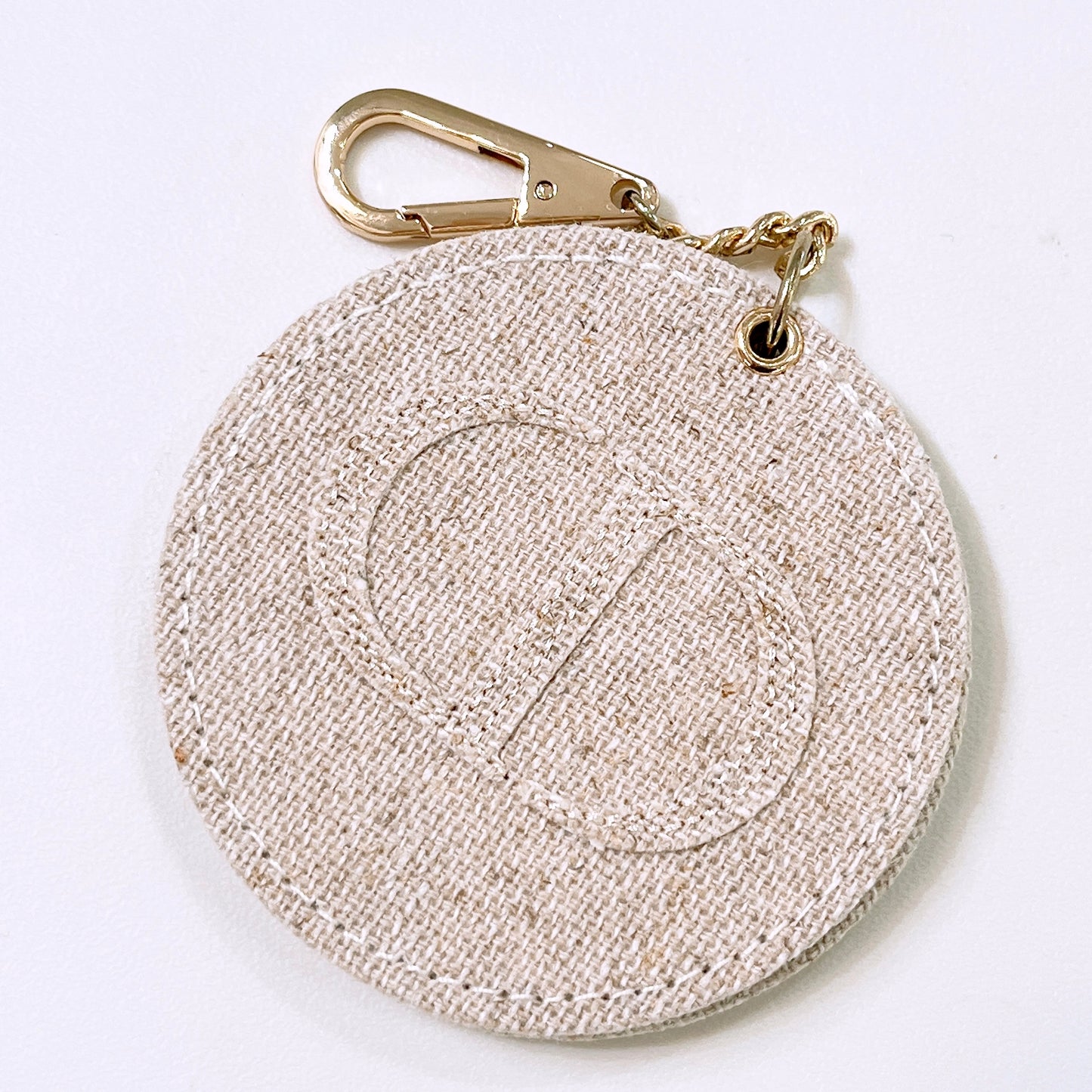 Dior Beauty Mini Round Mirror Keychain