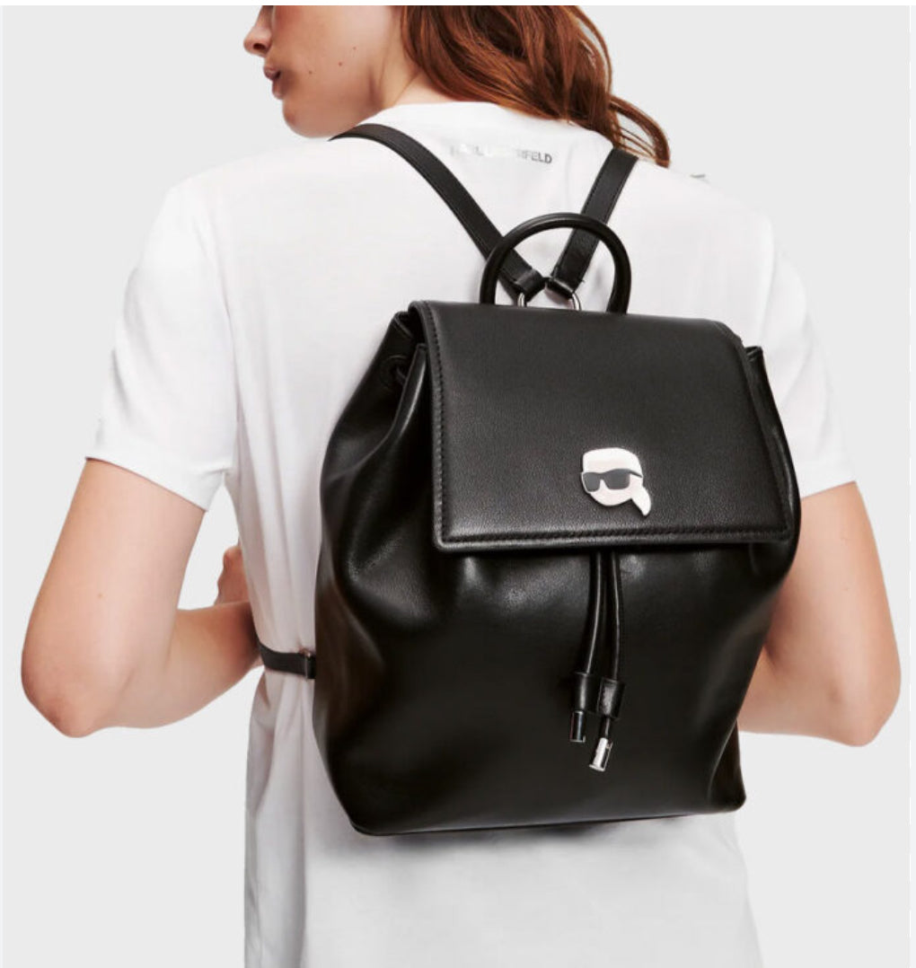 Karl Lagerfeld
Ikon Pin leather backpack