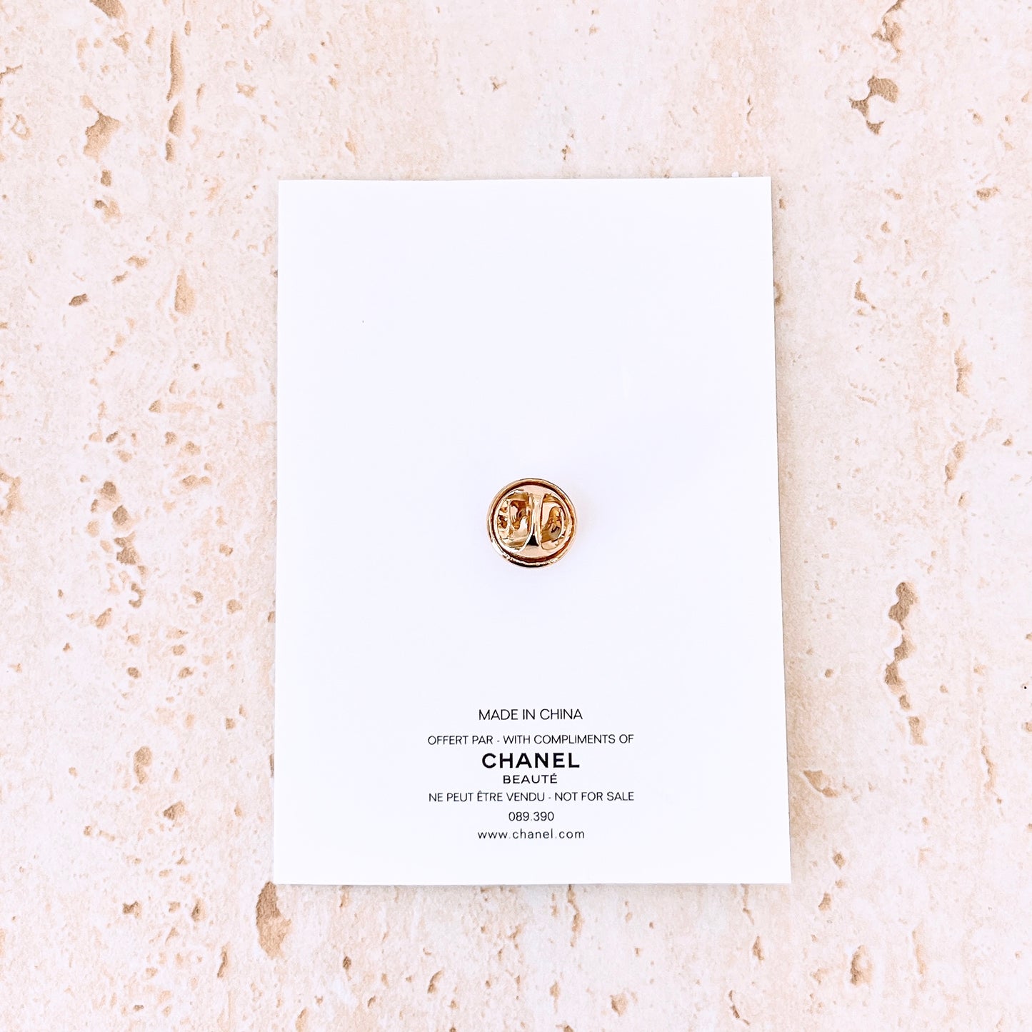 Chanel vip Lipstick Brooch Pin