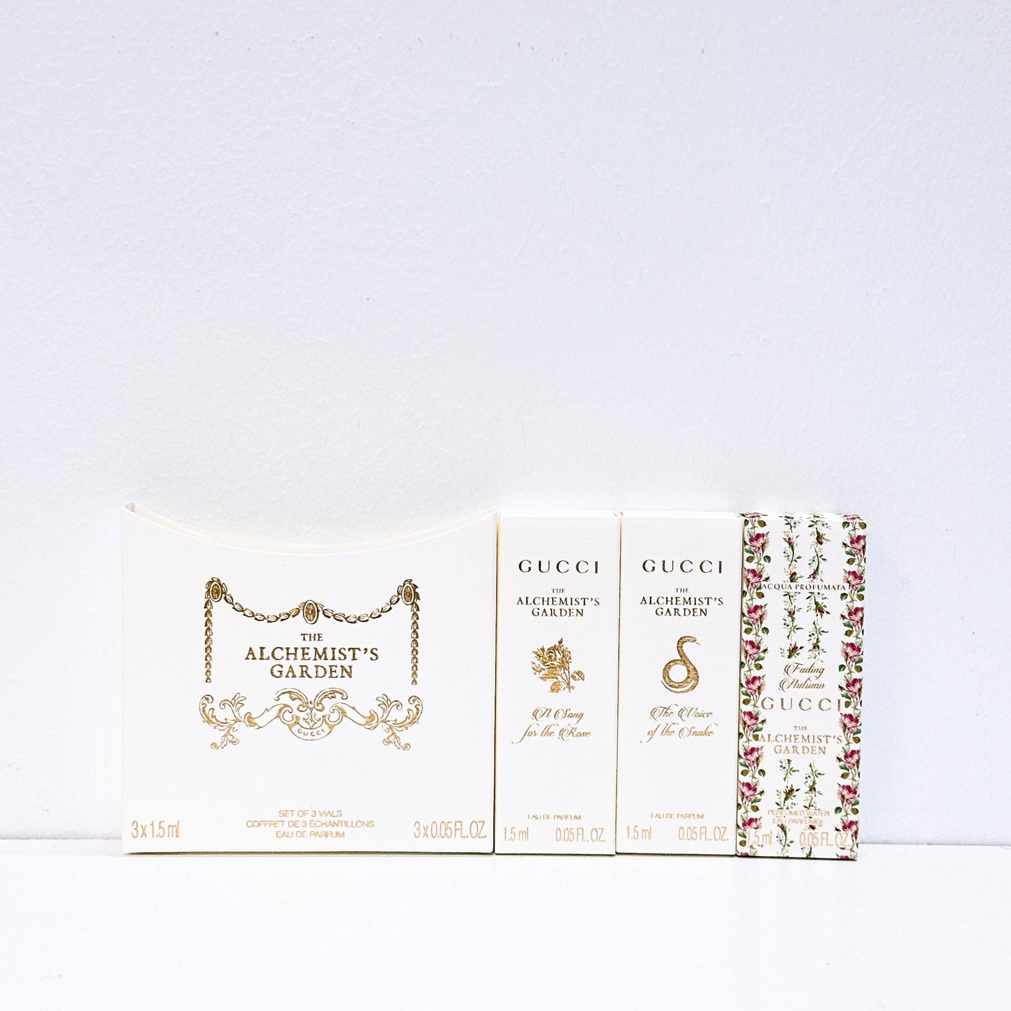 GUCCI
Alchemy Wood Garden Fragrance Sampler Gift Set